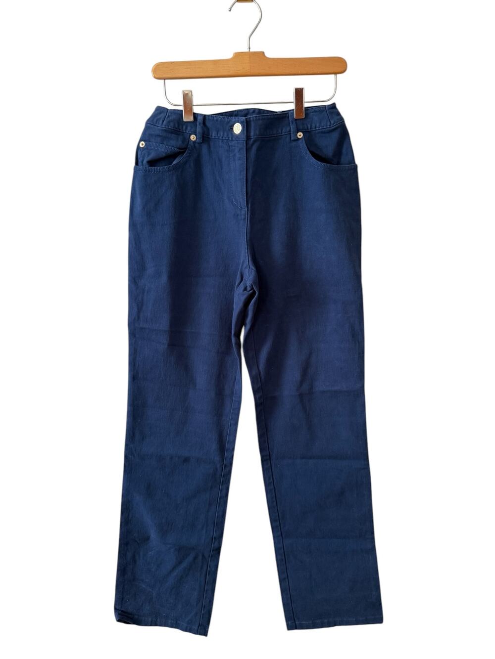 St John Straight Leg Chino Pants Blue